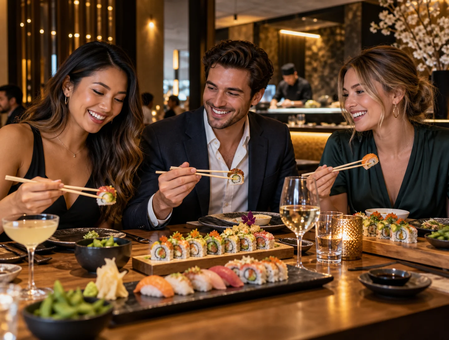 Illustrative restaurant interior